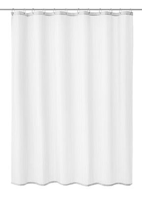 Kleine Wolke Cortina de Ducha de poliéster, Color Blanco, 240 x 180 cm