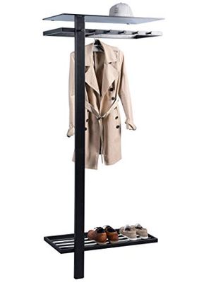 M2 Kollektion Barcelona wandgarderobe, metaal, B/H/D = 80 x 190 x 43 cm