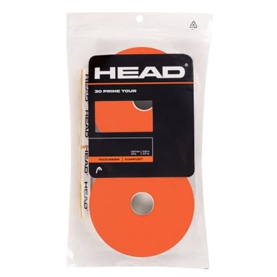 HEAD Unisex vuxen 30 Prime Tour tennis greppband, orange, en storlek