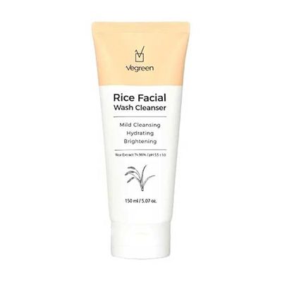 VEGREEN Rice Facial Wash Cleanser 150ml