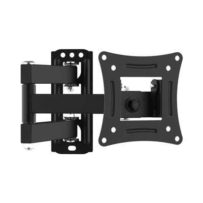 GRIFEMA GB1008-1 Supporto da Parete per TV per TV da 13-32", Il Supporto da Parete per Monitor Può Ruotare/Inclinare/Estendersi, Carico Fino a 20 kg, VESA 75x75mm/100x100mm