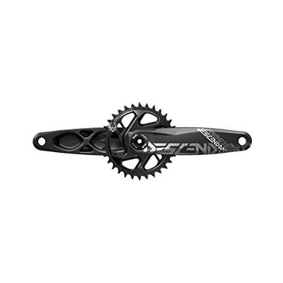 Truvativ Unisexs Ättling 7K aluminium örn superboost 12S 32T X-Sync 2 kedjering (Dub koppar/lager ingår ej) vevset, svart, 170 mm
