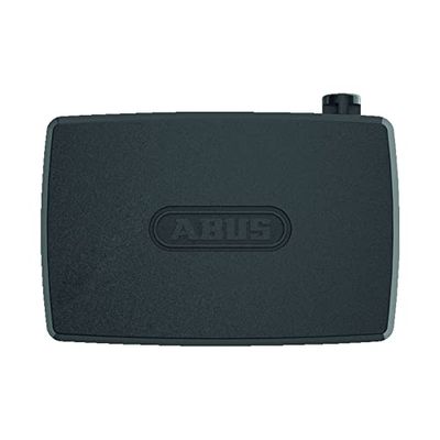 ABUS Alarmbox 2.0 - Système d'alarme mobile + chaîne de raccordement ACH 6KS/100 - sécurise les vélos, poussettes, scooters électriques - alarme intelligente 100 dB - noir