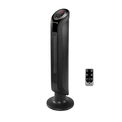 Rowenta Intense Comfort Hot - aquecedor de baixo consumo de cerâmica de torre, silencioso, 3 potências ajustáveis até 2400 W, função Eco, função automático e manual, inclui controlo remoto, SO9420