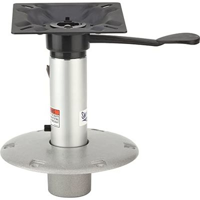 Attwood Marine Attwood 23809-7 Swivl-Eze 238 Kit de Pedestal 9", Unisex, Gris