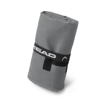 HEAD Active - Toalla Microfibra con Elástico, Toalla Baño Ideal como Toalla Gimnasio Hombre Mujer 40x60 Suave Ligera Secado Rápido, Toallas Baño Absorbente Ahora Espacio, Toallas Lavabo y Gym Multiuso