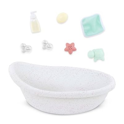 LullaBaby Doll Bathtub Set, LBY7665Z, Multi