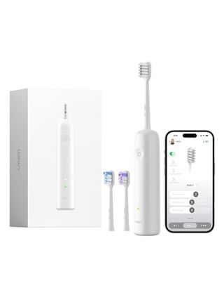 Laifen Wave Spazzolino elettrico, Spazzolino Elettrico Oscillante e Vibrante per Adulti con 3 Testine, IPX7 Impermeabile, Spazzolino Magnetico Ricaricabile(ABS)