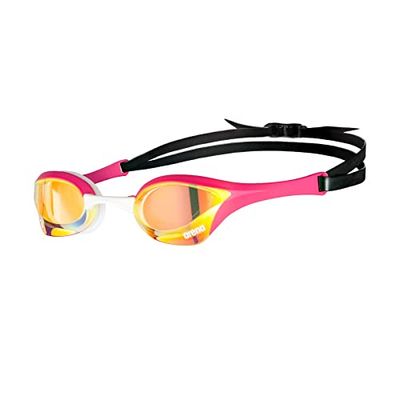 ARENA Unisex vuxen Cobra Ultra Swipe MR simglasögon, gul koppar, rosa, 1