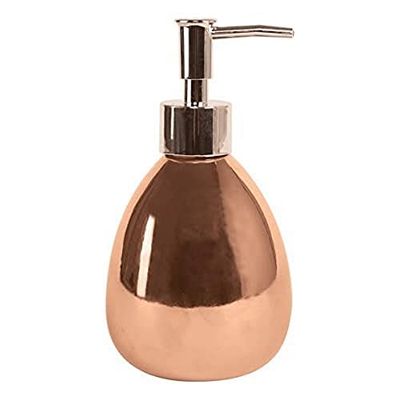 MSV tvåldispenser, koppar, 8,6 x 6 x 18,5 cm, brun