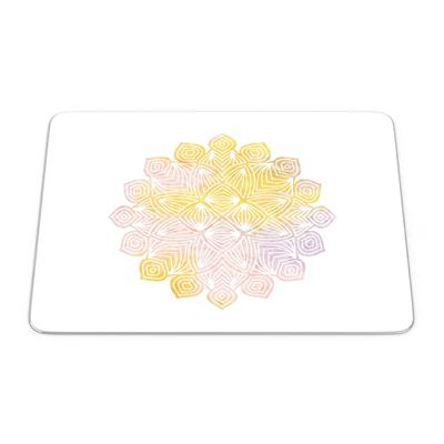 Bonamaison, Rectangle Pop Art Digital Printed Mouse Pad, Non-Slip Base, for Office and Home, Size: 22 x 18 cm