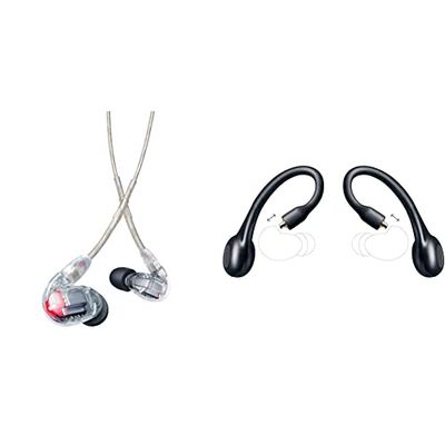 Shure True Wireless Auriculares SE846 Sound Isolating + Adaptador RMCE-TW2, Transparente