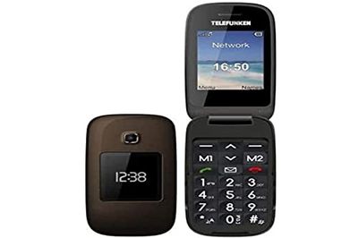 Telefunken TM260 - Móvil de Teclas Grandes (2.6") Color Negro