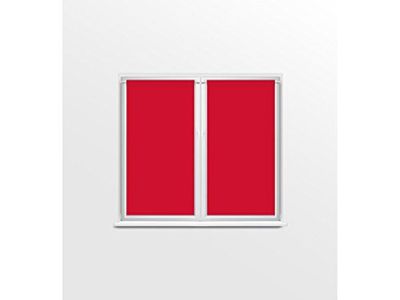 DOLLY pair of brise-bise curtains 90 x120 cm, white