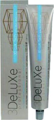 3DeLuxe Crème de coloration professionnelle pour cheveux Jaune 120 g