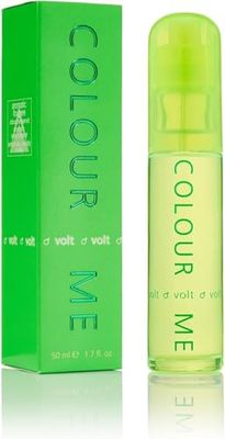 COLOUR ME Volt Parfum pour homme. Eau de parfum 50 ml ; Parfum de luxe - Après-rasage pour homme, Parfum longue durée pour homme par Milton-Lloyd