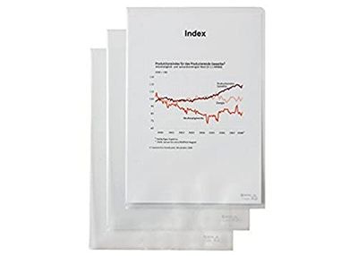 Rexel 21770090 Polipropilene (PP) Trasparente cartella