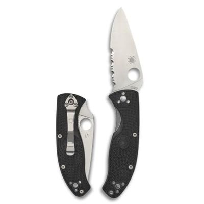 SPYDERCO Tenacious Nóż, czarny, 19,7 cm