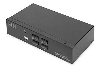 Digitus DS-12880 commutateur écran, clavier et souris Noir