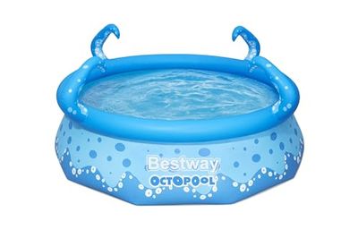 Uppblåsbar plaskpool för barn Bestway 274 x 76 cm Blå 3153 L