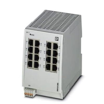 PHOENIX CONTACT FL SWITCH 2116 Commutateur Managed 2000 16 ports RJ45 10/100/1000 Mbit/s Indice de protection IP20 PROFINET Conformance-Class A