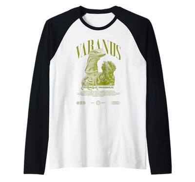Green Tree Monito Maglia con Maniche Raglan