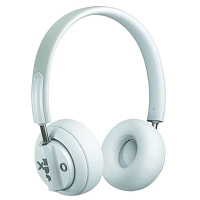 Jam Out There Auriculares bluetooth no ouvido com cancelamento ativo de ruído - cinzento