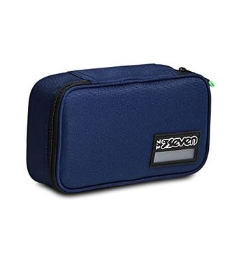 Seven S.p.a. Quick CASE Seven® FREETHINK, Unisex - Kids and Teens Quick CASE Seven® FREETHINK, Blue DEEP, Taglia Unica