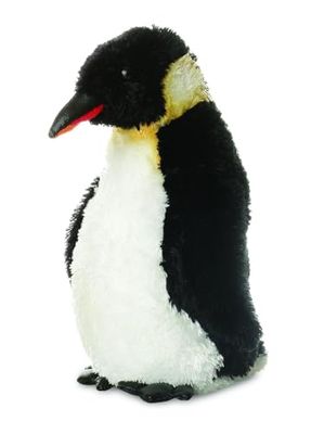 Aurora World- Aurora, 31194, Flopsies, Mini Pinguino imperatore, 20.5cm, Peluche, Nero e Bianco, Colore