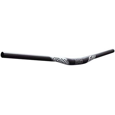 Funn Full On Manubrio per Mountain Bike con Morsetto a Barra da 31,8 mm e Larghezza di 810 mm, Manubrio Rialzato in Lega Resistente e Leggera per MTB e Bicicletta da BMX (Rialzo di 15 mm, Nero)