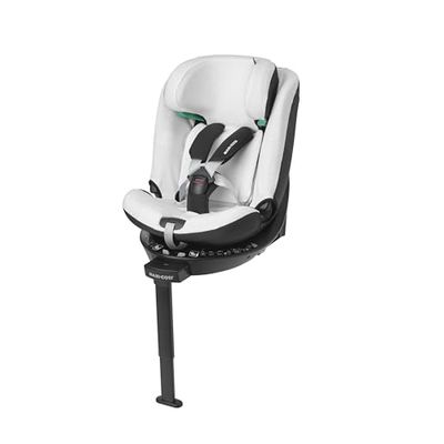 Maxi-Cosi Housse de siège-auto en coton biologique pour Emerald 360 S, Housse de siège-auto pour bébé, Matériaux doux, respirants et absorbant l'humidité, Lavable en machine, Blanc naturel