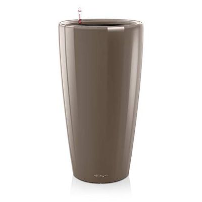 LECHUZA RONDO Premium 32 taupe hoogglans 15784