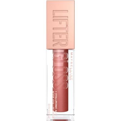 Maybelline New York Lifterà Gloss, Lucidalabbra con acido ialuronico, Effetto rimpolpante e idratante, Rust (016), 5,4 ml