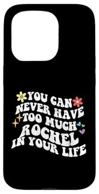 Retro Groovy You Can Never Have Too Much Rochel In Your Life Case for iPhone 15 Pro