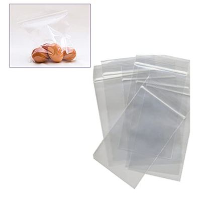 Viva 3120 Fundas Con Cremallera de 300 X 400 mm, Lote de 100 Unidades, Color Transparente