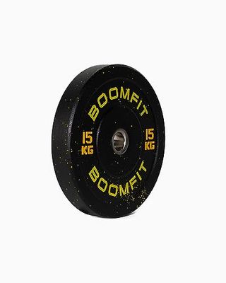 BOOMFIT Disco Hi-Temp 15Kg, Unisex-Adult Hi-Temp Disc 15 kg, Zwart, One Size