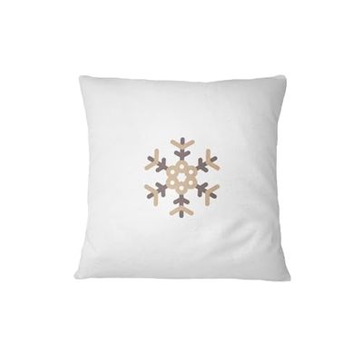 Bona Basics, Fodera decorativa per cuscino, decorazione domestica per divano, caffetteria, dimensioni: 60x60 cm, colore: bianco