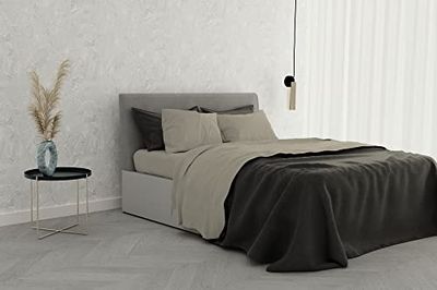 Satin sängkläder satin satin enfärgad 2 säten Lilla