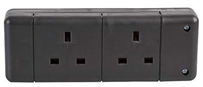 Pro Elec 9148 Black Rallonge 2 voies Noir