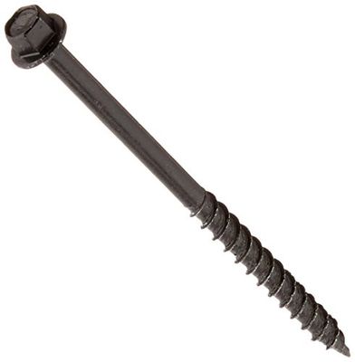 The Hillman Group 47812 1/4-inch x 10,2 cm timber-tite Landscape Screw Ceramic Coat, 50-pack