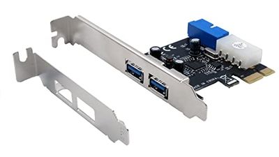 EX-11049 2+2-port USB 3.2 Gen 1 PCIe-Kar