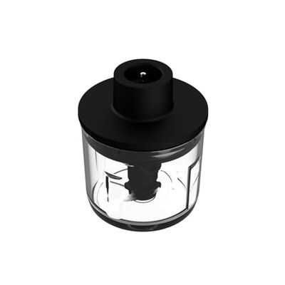 Haier Chopper Jug Hand Blender, Glass Container, Stainless Steel Support Pin, Dishwasher Safe, for Haier I-Master Hand Blender Series 5