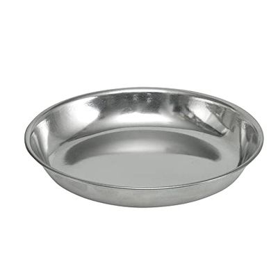 Nobby Bowl RVS plat, 0,20 L/12,5 cm