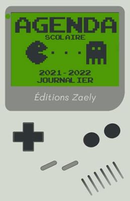 Agenda Scolaire 2021 2022 Journalier: Organiseur gamer | 1 Page par Jour de Août 2021 à Juillet 2022