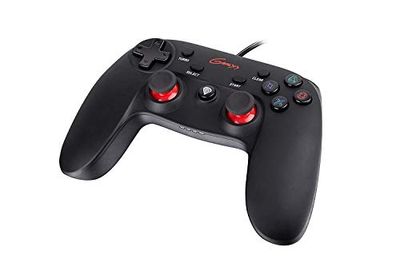 Natec Genesis Genesis P65 Gamepad Black - Gaming Controllers (Gamepad, Analogue, Wired, USB 2.0, 1.8 m, Windows 10 Education,Windows 10 Education x64,Windows 10 Enterprise,Windows 10 Enterprise.)