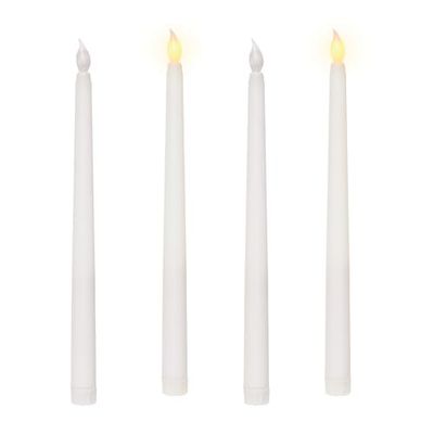 Baker Ross FX959 Led Kandelaars - Set van 4, Elektrische Kaarsen voor Knutselen en Displays