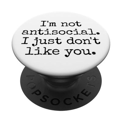 Unfiltered Introvert Saying PopSockets Adhesive PopGrip