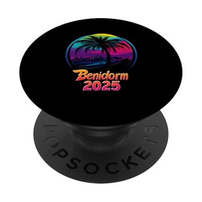 Benidorm 2025 atuendo Benidorm 2025 PopSockets PopGrip Adhesivo