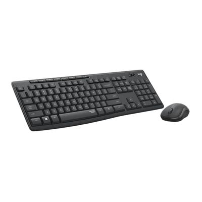 Logitech MK295 Silent Wireless Combo, QWERTY US International Layout - Grey