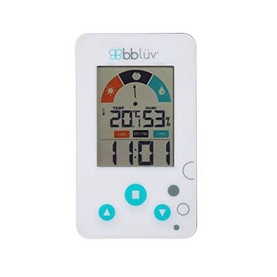 Thermomètre Hygromètre Pour Enfants, blanc